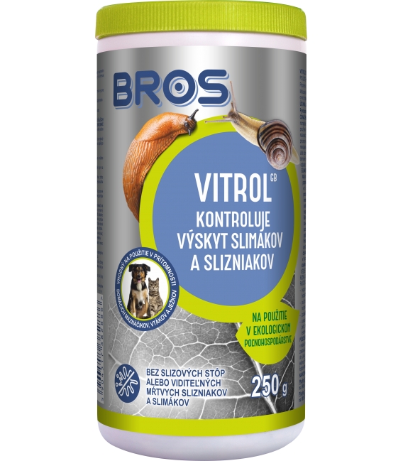 Bros VITROL 250g na slimáky