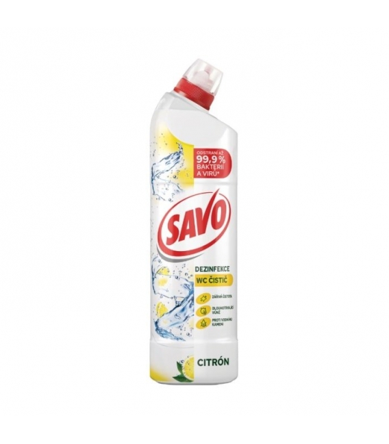 SAVO WC GÉL 750ml Citrón