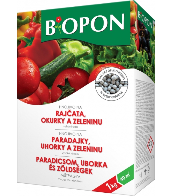 BiOPON granulované hnojivo na zeleninu 1kg