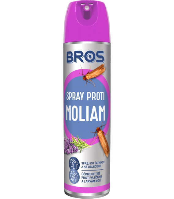 BROS- spray proti moliam 210/150ml