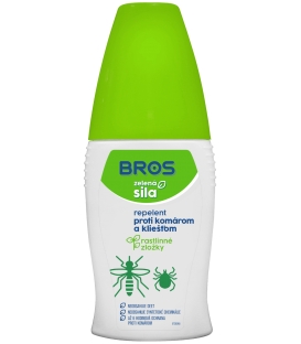 BROS ZELENÁ SILA repelent proti komárom a kliešťom 50ml