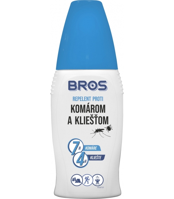 BROS- repelent proti komárom a kliešťom 100ml