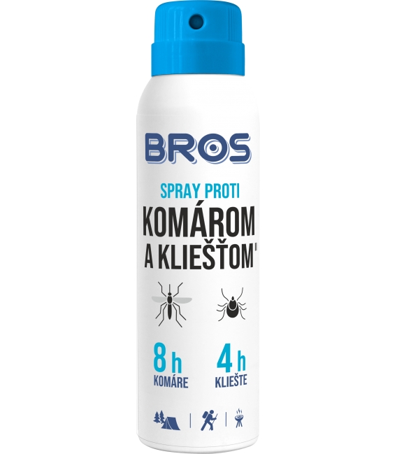 BROS- spray proti komárom a kliešťom 90ml