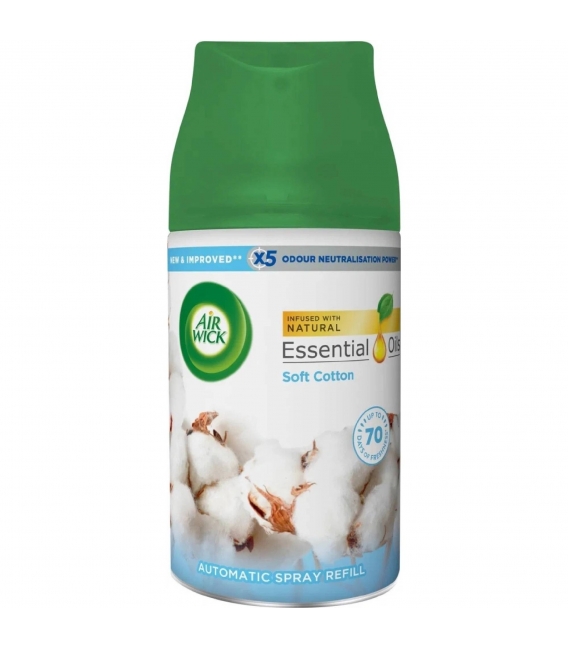 Air Wick Soft Cotton náplň do osviežovača vzduchu 250 ml