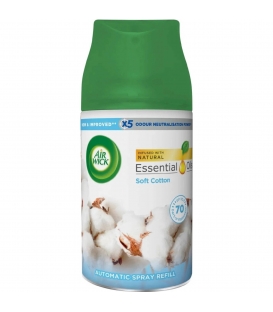 Air Wick Soft Cotton náplň do osviežovača vzduchu 250 ml