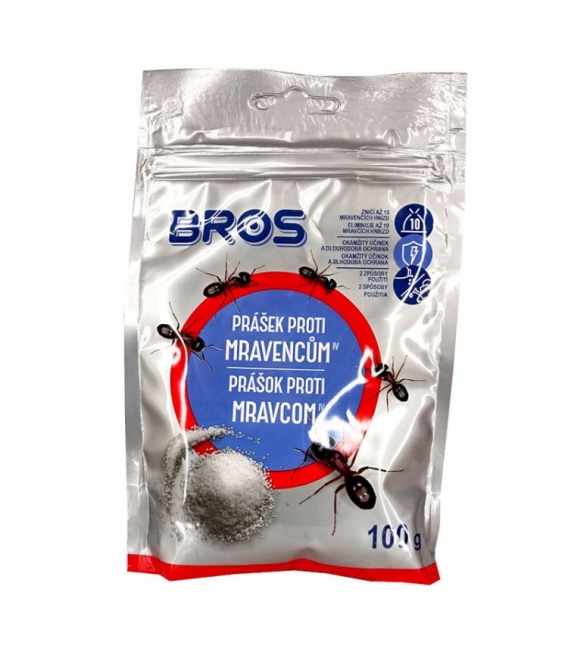 Bros  prášok vo vrecúšku 100g proti mravcom
