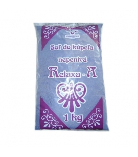 RELAXA nepenivá soľ do kúpeľa mäta pieporná 1kg