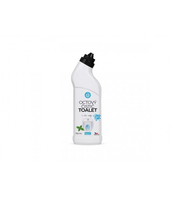 Prírodný WC octový čistič s vôňou mäty 750ml