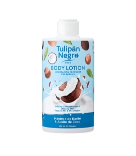 Tulipán Negro telové mlieko Manteca de Karité&Aceite de Coco 400ml