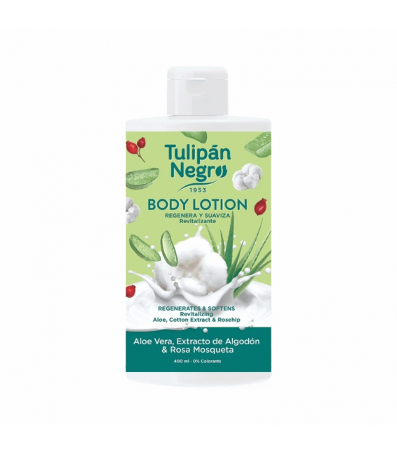 Tulipán Negro telové mlieko aloe, rosa 400ml