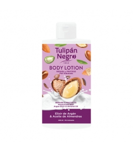 Tulipán Negro telové mlieko Argán&Almendras 400ml