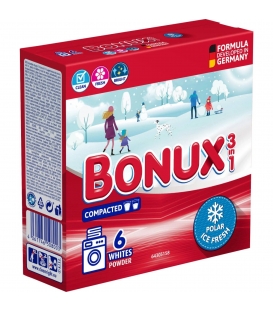 Bonux White Polar Ice Fresh 3v1 prací prášok  300 g