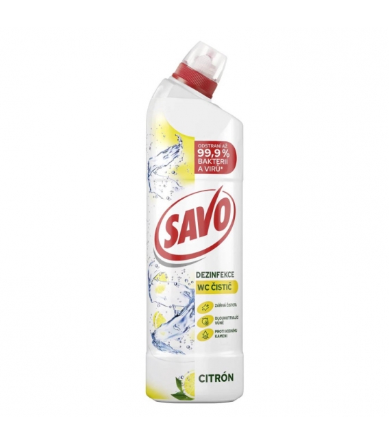 SAVO WC GÉL 750ml Citrón