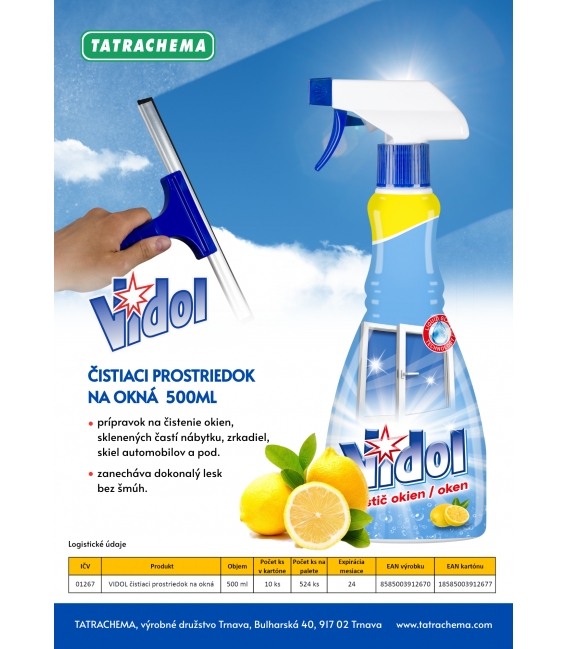 Vidol - sila citróna 450 ml