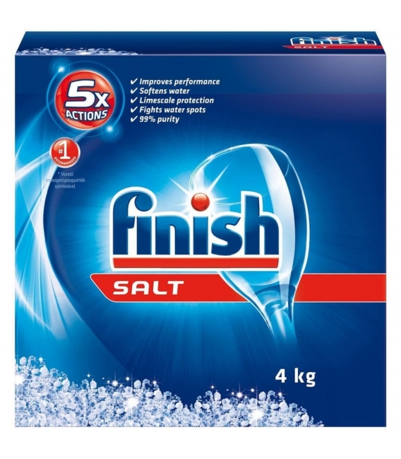 FINISH soľ do umývačky 4 kg