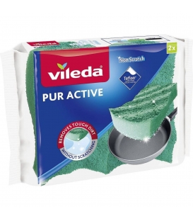 VILEDA  PUR Active hubka stredná 2 ks