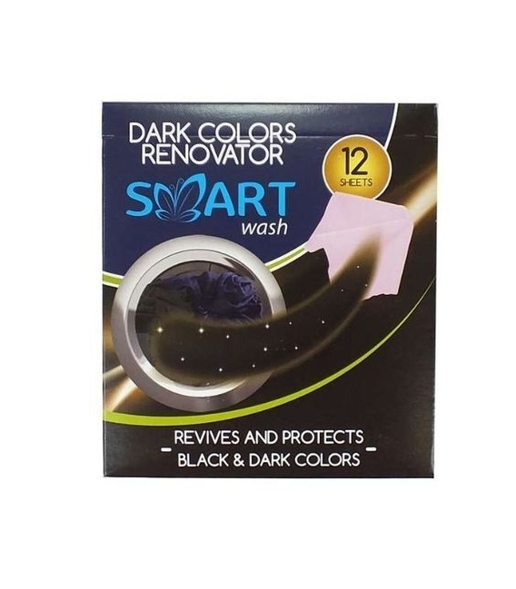 SMART pracie obrúsky na tmavú a čiernu bielizeň 12 ks
