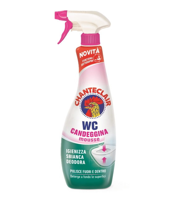 CHANTE CLAIR aktívna pena bieliaca na WC 625 ml