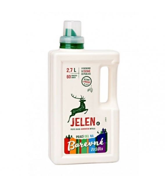 JELEN prací gél na farebnú bielizeň 60PD 2,7 L