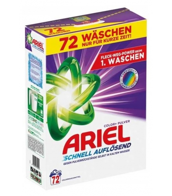 ARIEL Color+ prací prášok 72PD 3,96 kg