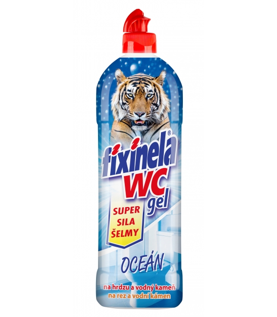 Fixinela WC gel – oceán 750 ml