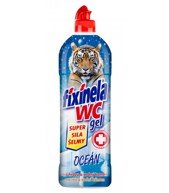 Fixinela WC gel – oceán 750 ml