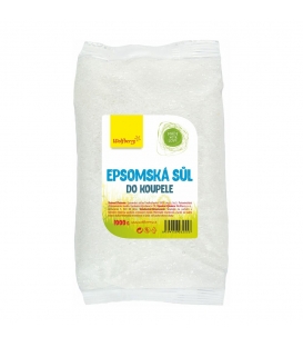WOLFBERRY Epsomská soľ do kúpeľa 1000g