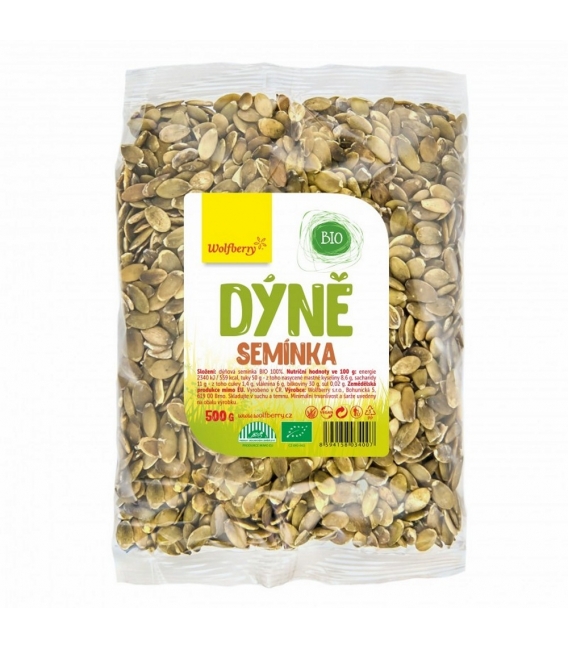 WOLFBERRY Tekvicové semienko BIO 500 g