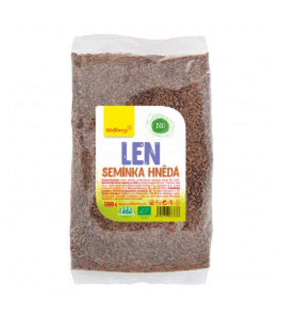 WOLFBERRY Ľanové semienko hnedé BIO 500 g