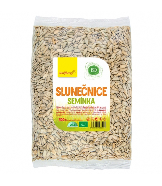 WOLFBERRY Slnečnicové semienko BIO 500 g