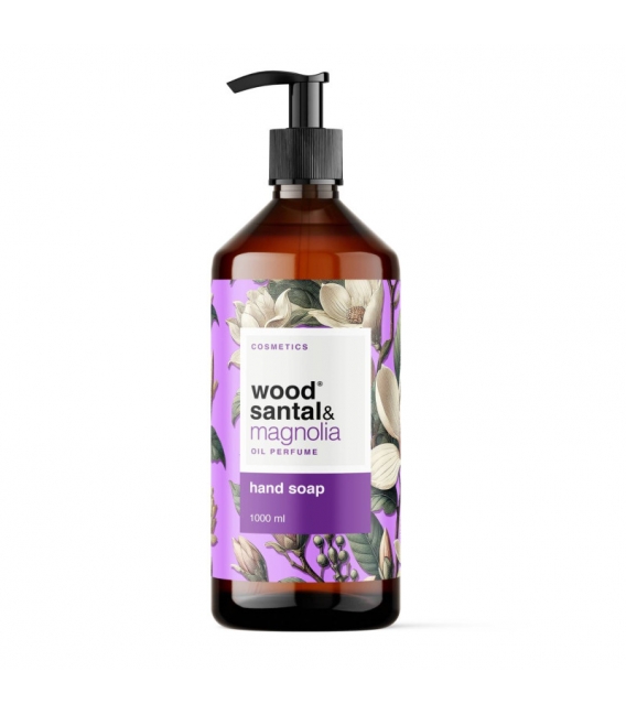 Wood Santal & Magnolia tekuté mydlo na ruky s dávkovačom 1L