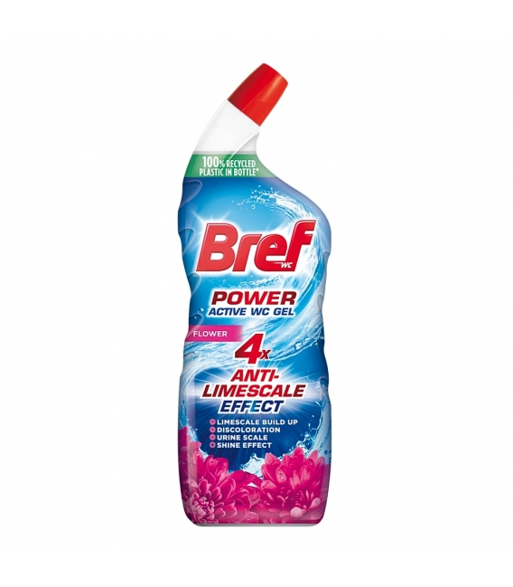 Bref Power Active Gel Flower WC čistič 750 ml