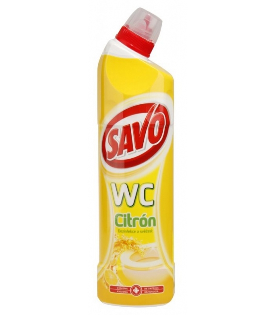 SAVO WC GÉL 750ml Citrón