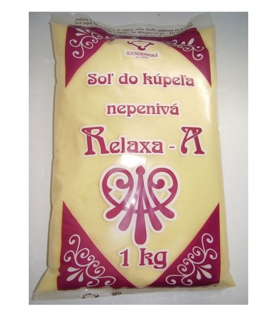 RELAXA nepenivá soľ do kúpeľa harmanček 500g