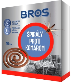 BROS- špirály proti komárom 10ks