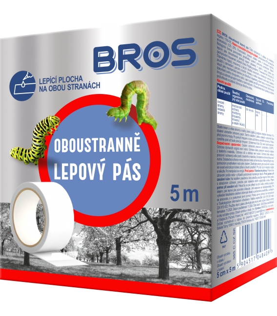 BROS- obojstranne lepový pás 5m