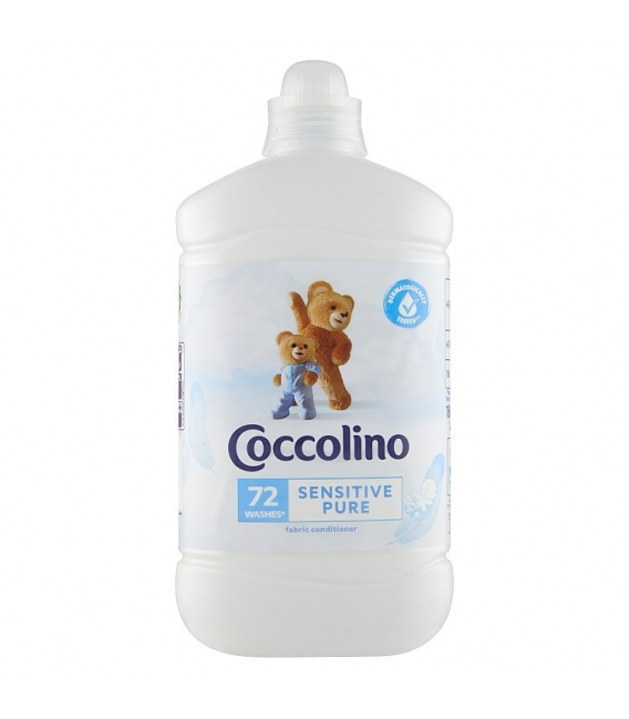 COCCOLINO Sensitive, koncentrovaná aviváž 1800ml, 72 praní