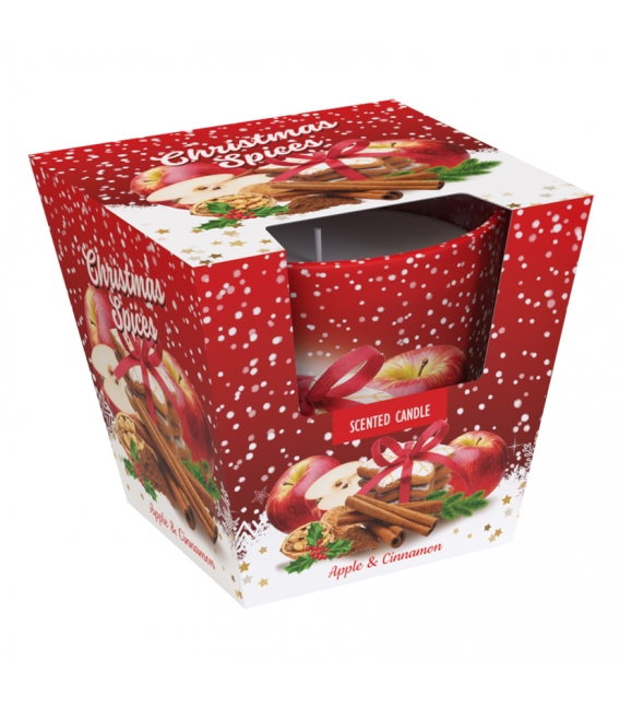 Santo Candles Christmas Spices Apple Cinnamon 115g