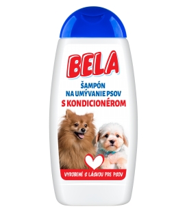 BELA šampón na umývanie psov s kondicionérom 230ml