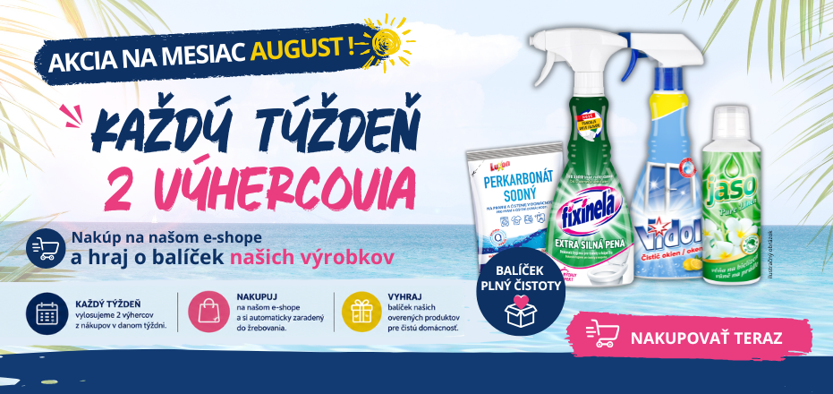 Augustov&aacute; akcia nak&uacute;p a vyhraj