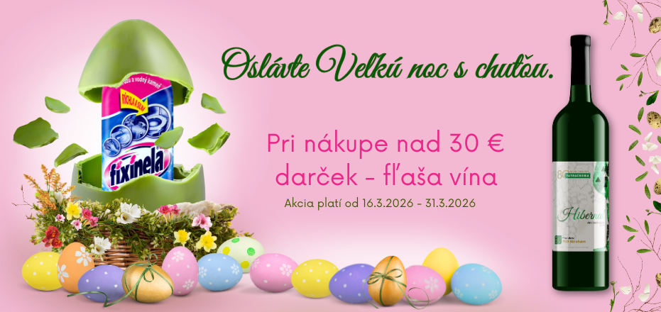 Veľk&aacute; noc darček v&iacute;no